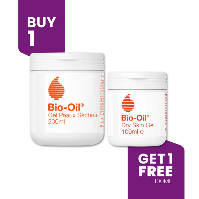 BUY 1 GET 1 - BIO OIL Dry Skin Gel 200ml + FREE Dry Skin Gel 100ml