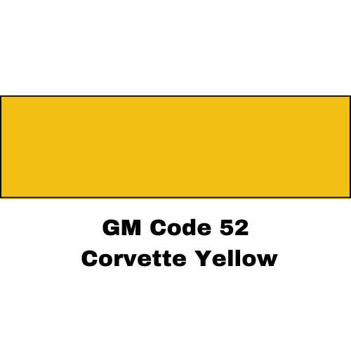 Corvette Yellow GM Code 52 Basecoat Paint, Gallon, High Teck HFP650 - HFP650 - 1 - Eagle National Supply