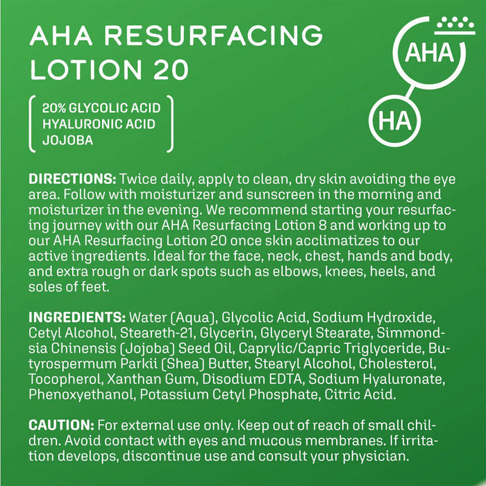 DCL AHA Resurfacing Lotion20 50ML