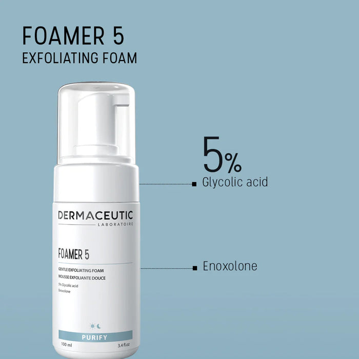 DERMACEUTIC Foamer5  Mousse Exfoliante Douce 100Ml