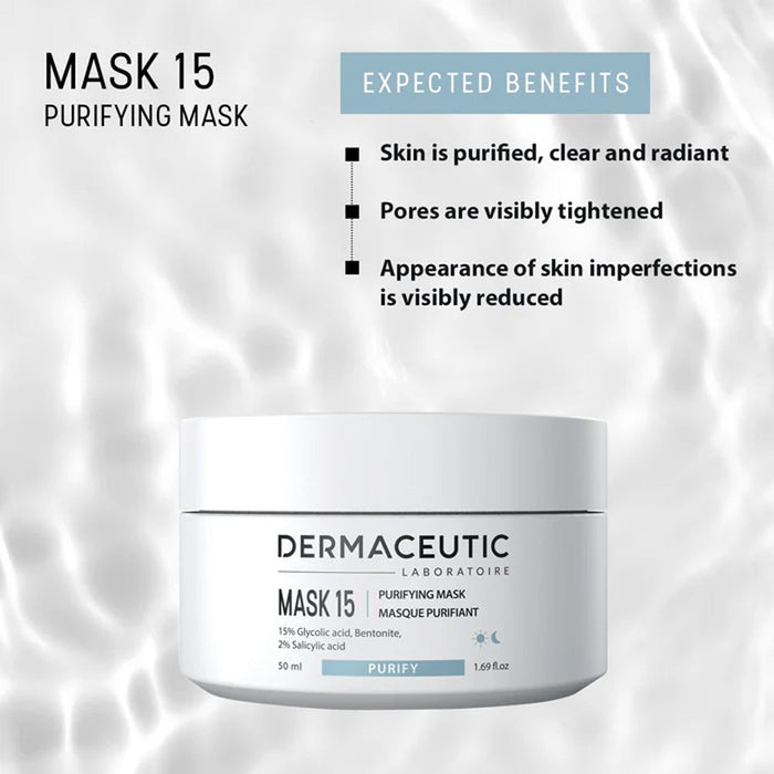 DERMACEUTIC Mask15 Masque Purifiant 50 Ml