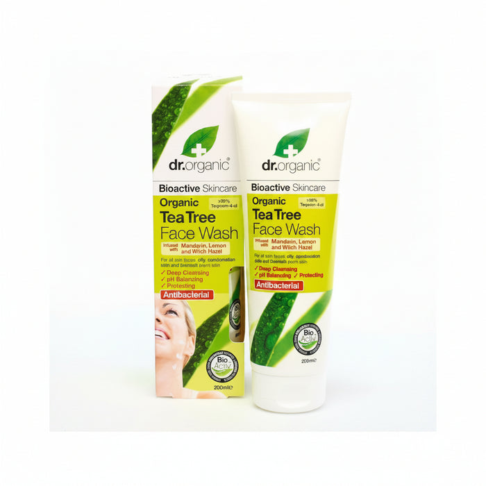 DR ORGANIC Tea Tree Face Wash 200 Ml