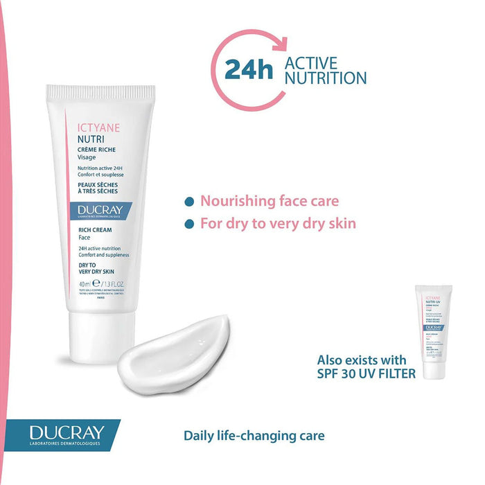 DUCRAY  Ictyane Nutri Rich Cream 40ML