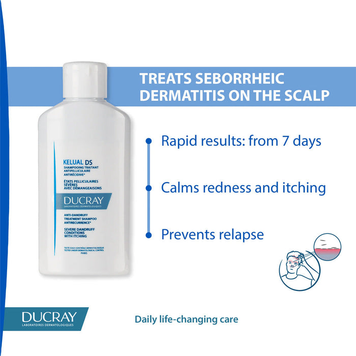 DUCRAY Kelual DS Treatment Shampoo 100ML