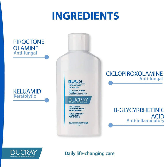 DUCRAY Kelual DS Treatment Shampoo 100ML