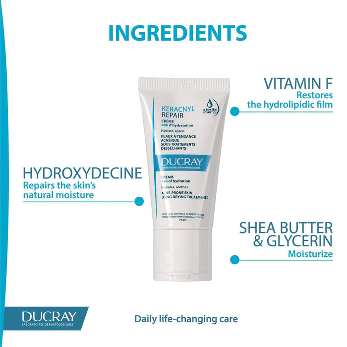 DUCRAY Keracnyl Repair Cream 50ml