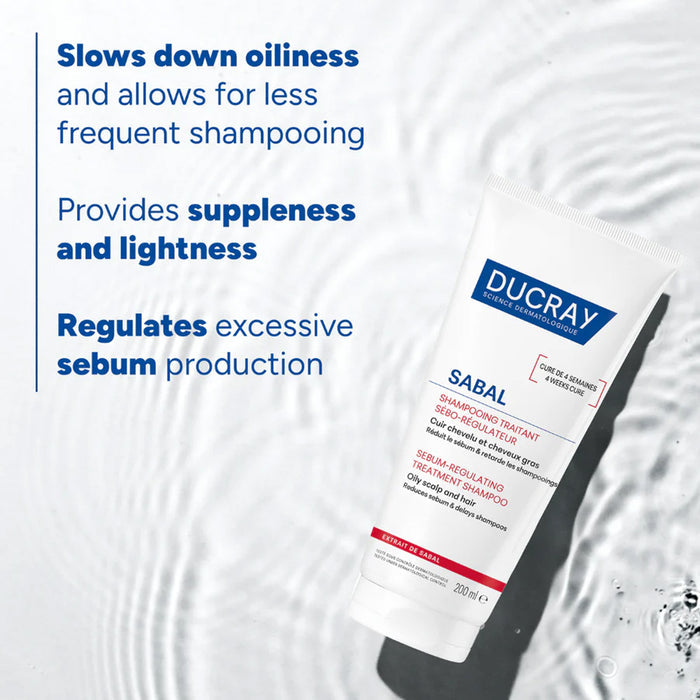 DUCRAY Sabal Seboreducing Treatment Shampoo 200ml