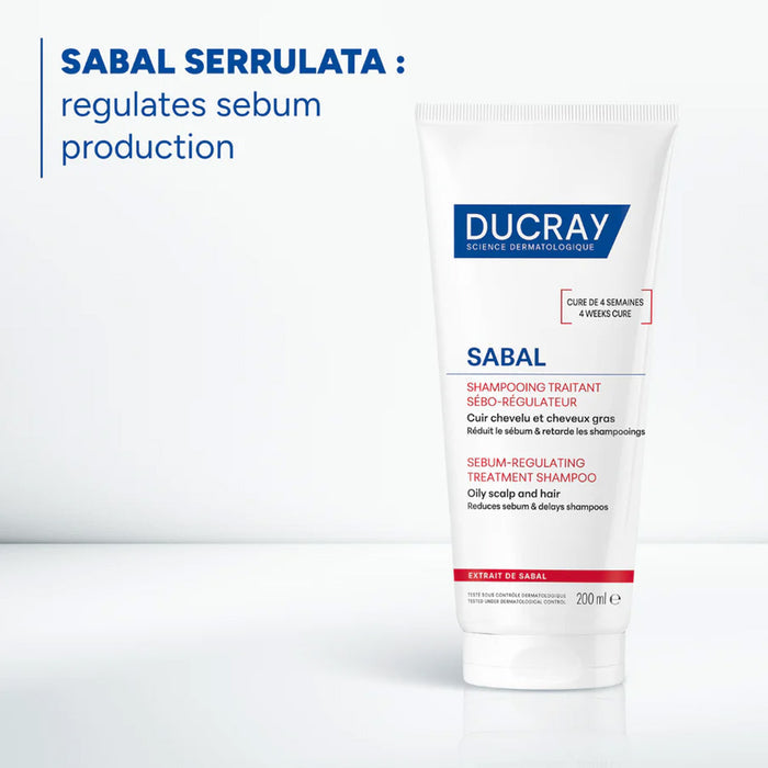 DUCRAY Sabal Seboreducing Treatment Shampoo 200ml
