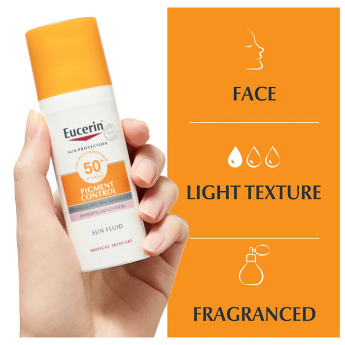 EUCERIN Sun Even Pigment Control Fluid Spf50+ 50ml