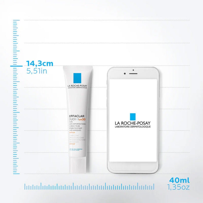 LA ROCHE-POSAY Effaclar Duo+ Spf30 Acne Treatment Cream For Oily And Acne Prone Skin 40ml