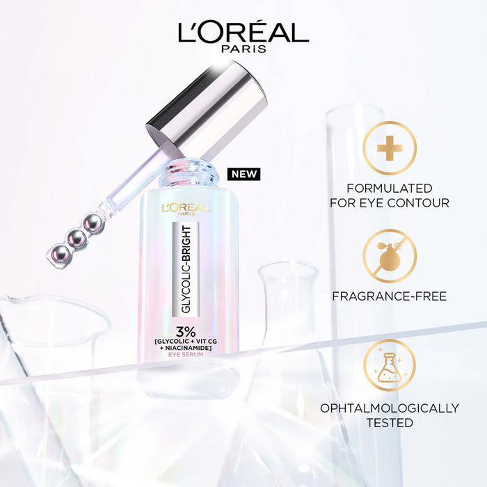 L'OREAL PARIS Glycolic Bright Eye Serum 20ML