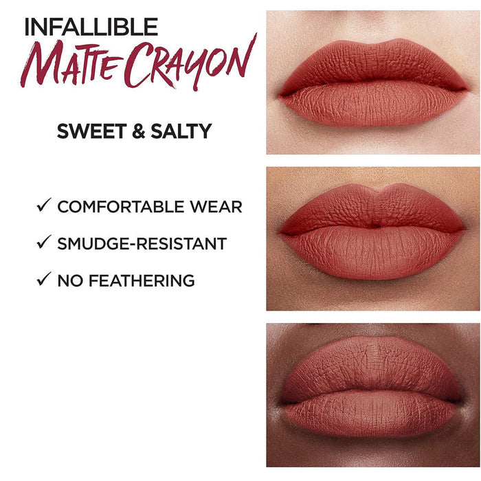 L'OREAL PARIS Infallible Matte Lip Crayon