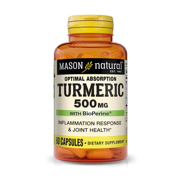 MASON Turmeric 500mg With Black Pepper 60softgels