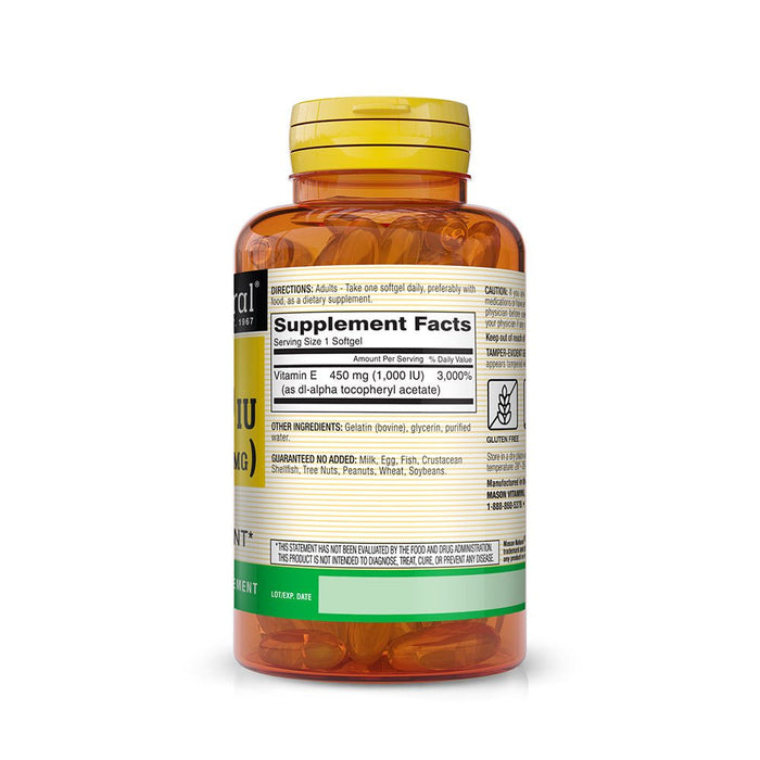 MASON Vitamin E 450 (1000Iu) - 50 Softgels