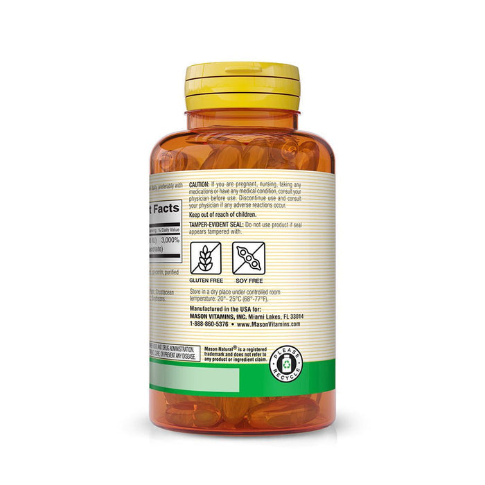 MASON Vitamin E 450 (1000Iu) - 50 Softgels