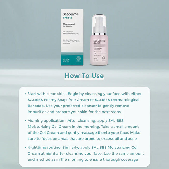 SESDERMA Salises Moisturizing Gel 50ml