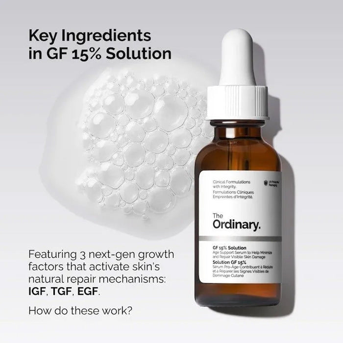 THE ORDINARY GF 15% Serum Skin Repair and Wrinkles 30ml