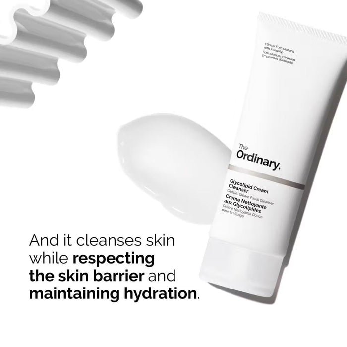 THE ORDINARY Glycolipid Cream Cleanser For Dry Skin And Makeup Removal 150ML
