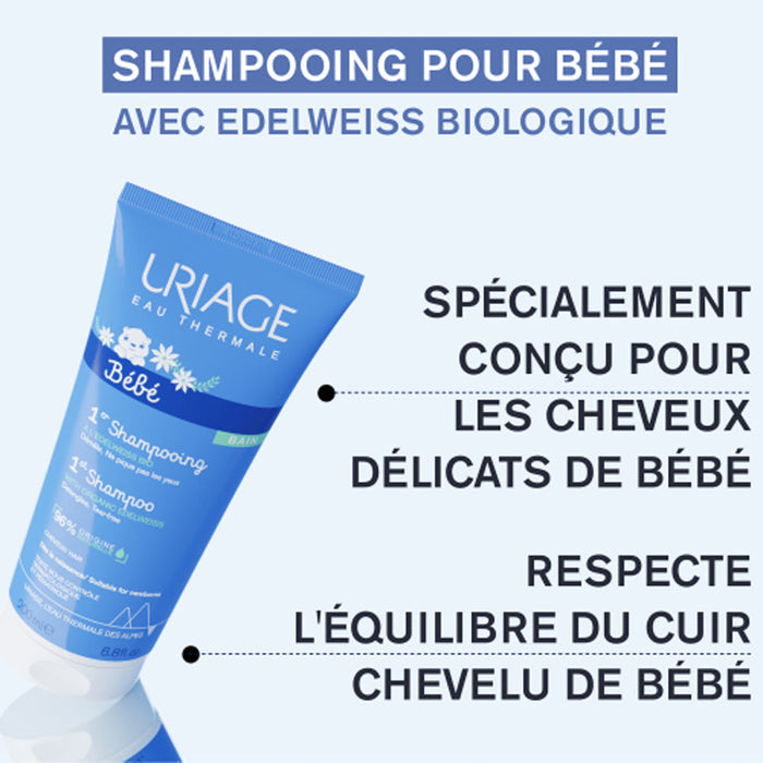 URIAGE Bebe 1Er Shampoing 200ml