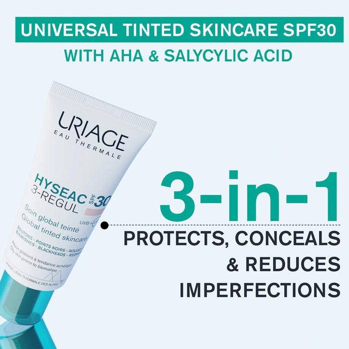 URIAGE Hyseac 3-Soin Global Teinte Spf30+ (EXP:09/26)