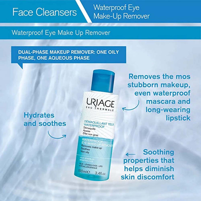 URIAGE Waterproof Eye Make-Up Remover
